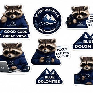 Pack Stickers Blue Dolomites x10 - Product 23